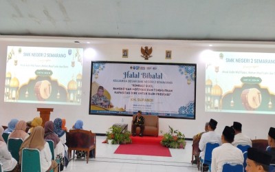 Pererat Silaturahmi, Keluarga  Besar SMK Negeri 2 Semarang Gelar Halal bi halal 1447 H untuk Tingkatkan Motivasi dan Prestasi
